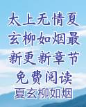 太上无情夏玄柳如烟最新更新章节免费阅读
